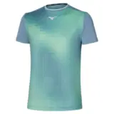 Mizuno FRONTIER SHADOW GRAPHIC T-SHIRT Футболка теннисная Голубой