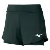 Mizuno FLEX SHORT (W) Шорты теннисные женские Черный/Белый