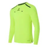 Jögel DIVISION PERFORMDRY REFEREE LS TEE Футболка судейская с длинным рукавом Желтый неон