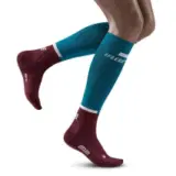 CEP THE RUN COMPRESSION TALL SOCKS 4.0 (W) Компрессионные гольфы женские Красный/Синий