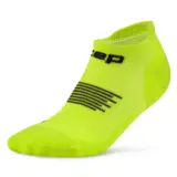 CEP CORE RUN NO SHOW SOCKS 5.0 Носки беговые ультракороткие Салатовый/Черный