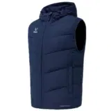 Jögel ESSENTIAL PERFORMPROOF PADDED HOODED VEST 2025 Жилет утепленный с капюшоном детский Темно-синий