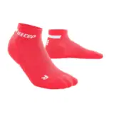 CEP THE RUN LOW CUT SOCKS 4.0 Компрессионные короткие носки Розовый/Белый