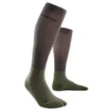 CEP INFRARED RECOVERY COMPRESSION SOCKS (W) Компрессионные гольфы для восстановления женские Зеленый/Серый
