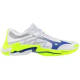 Mizuno WAVE LIGHTNING ELITE Кроссовки волейбольные Белый/Темно-синий/Желтый