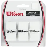 Wilson PROFILE OVERGRIP Овергрип для теннисных ракеток (3 шт) Белый