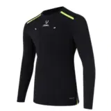Jögel DIVISION PERFORMDRY REFEREE LS TEE Футболка судейская с длинным рукавом Черный