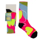 Wonder TRAIL CAMO PINK-GREEN Носки беговые Розовый