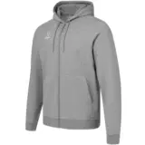 Jögel ESSENTIAL COTTON FZ HOODIE Толстовка с капюшоном на молнии детская Серый меланж