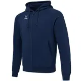 Jogel ESSENTIAL CLUB REGLAN COTTON ZIP HOODIE Толстовка на молнии с капюшоном Темно-синий