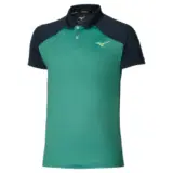 Mizuno STRAGAZER SHORT SLEEVE POLO Поло теннисное Зеленый/Черный