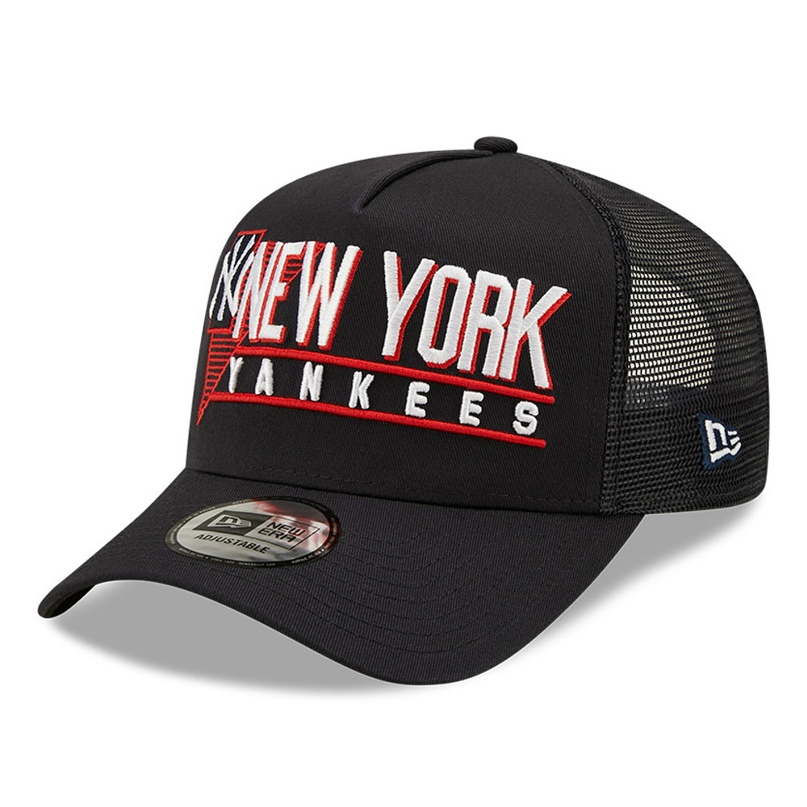 Бейсболка New Era TRUCKER NEW YORK YANKEES GRAPHIC LOGO NAVY