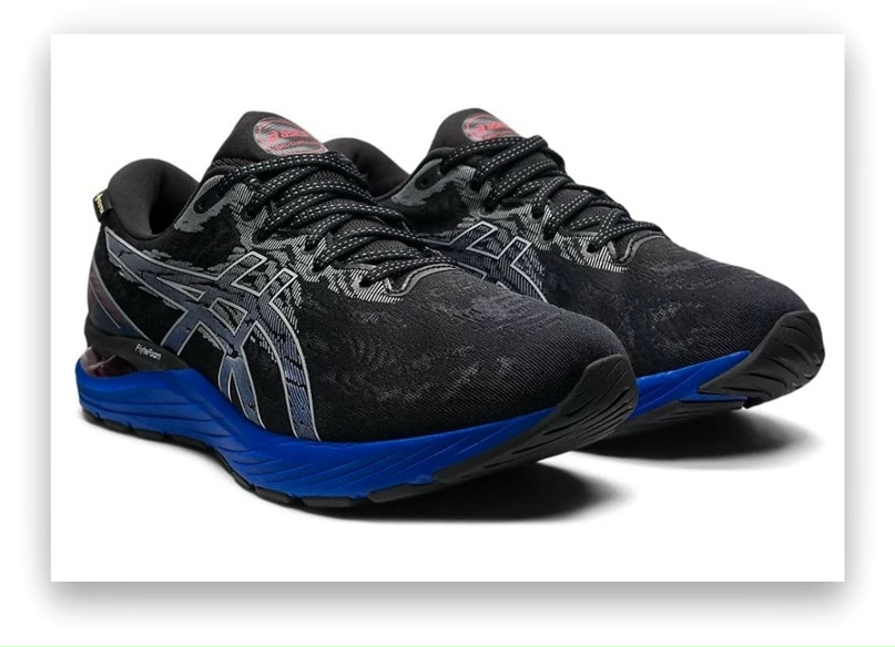 Светоотражающие элементы Asics GEL-CUMULUS 23 G-TX по бокам и сзади помогут вам быть заметным на дороге ранним утром или поздним вечером в темноте