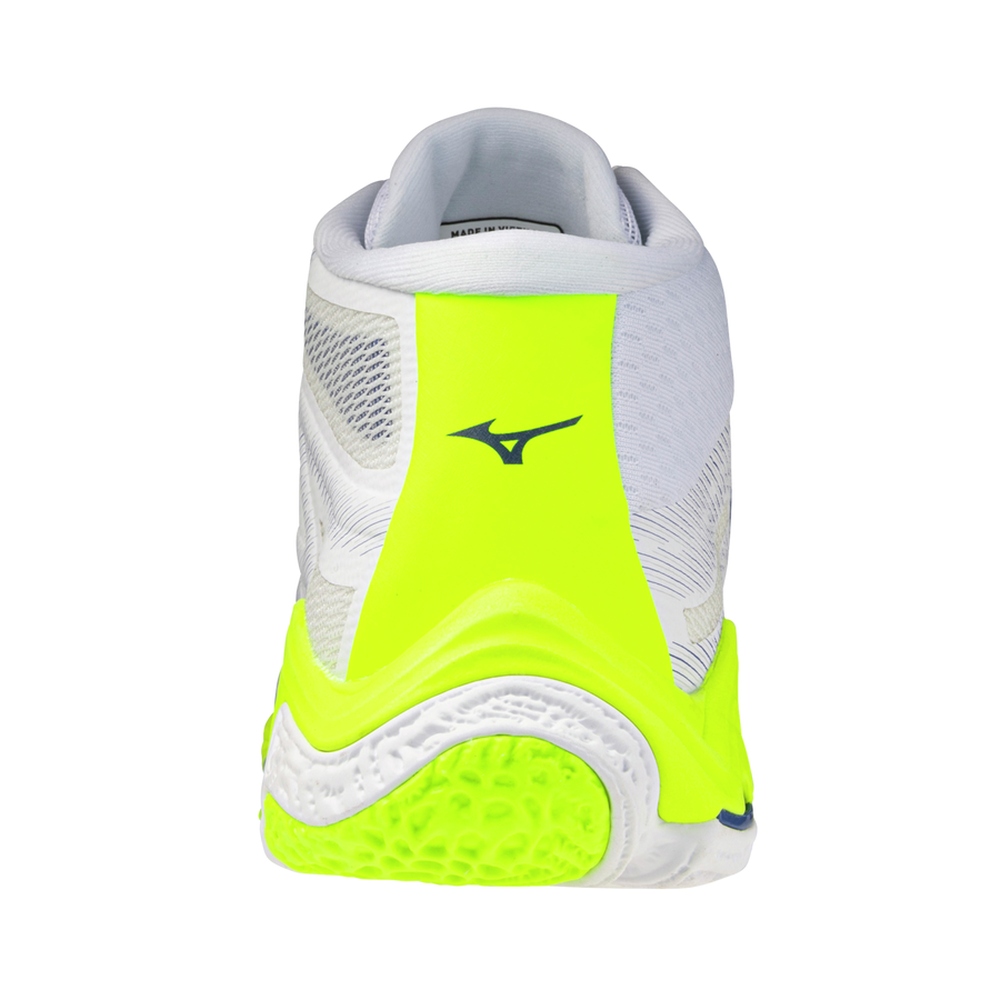 Mizuno WAVE LIGHTNING ELITE MID Кроссовки волейбольные Белый/Темно