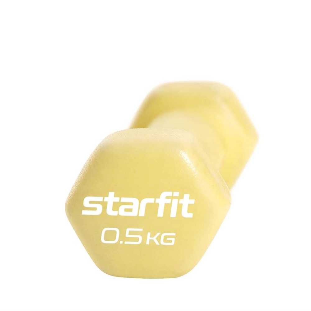 

Вес Starfit, Starfit CORE DB-201 0,5 КГ Гантель неопреновая