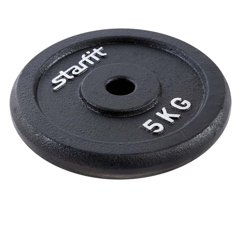 

Разборные Starfit, Starfit CORE BB-204 5 кг Диск чугунный