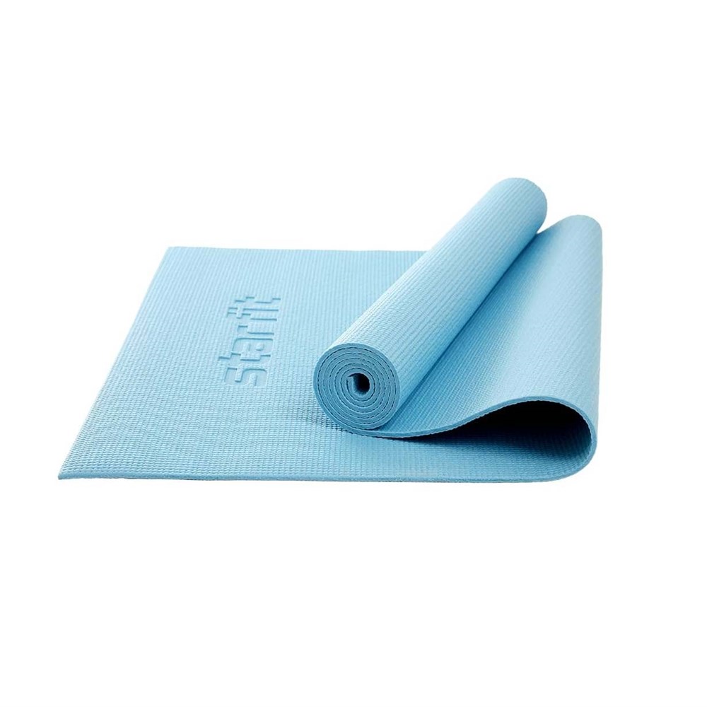 

Коврик для фитнеса Starfit, Starfit CORE FM-101 PVC 173x61x0,5 СМ Коврик для йоги и фитнеса Синий пастель
