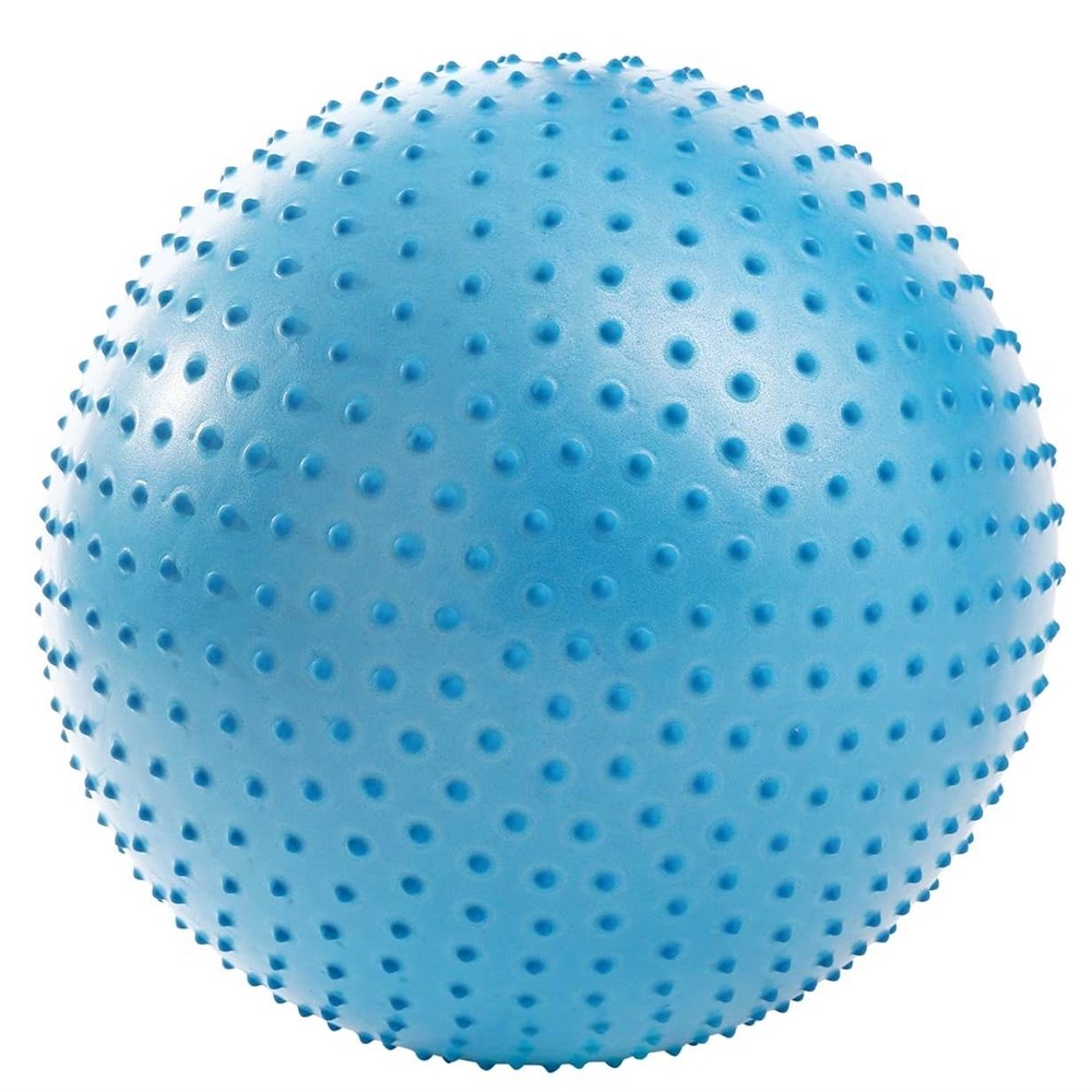 

Мячи для фитнеса Starfit, Starfit CORE GB-301 65 СМ Фитбол массажный антивзрыв Синий