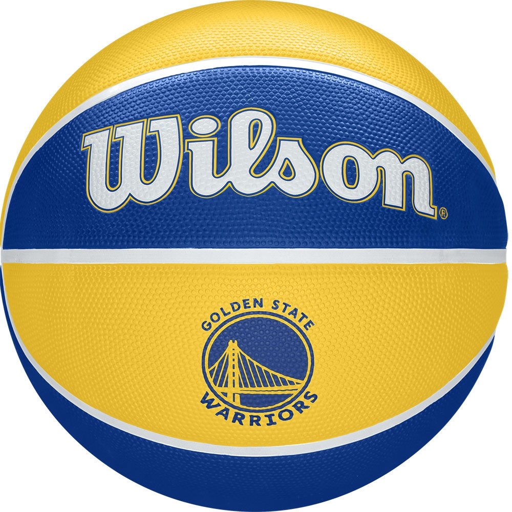 

размер Wilson, Wilson NBA TEAM TRIBUTE GOLDEN STATE (WTB1300XBCHI) Мяч баскетбольный 7