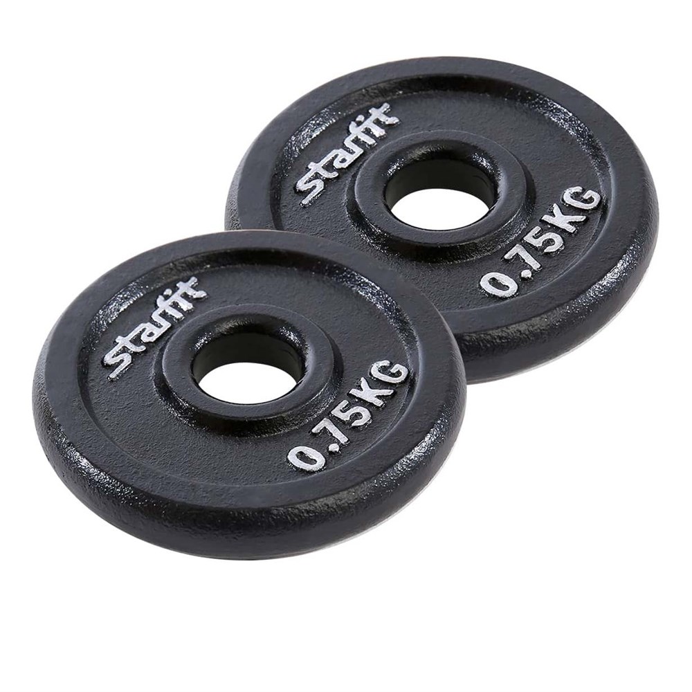 

Разборные Starfit, Starfit BB-204-0,75 Диск чугунный (2 шт)