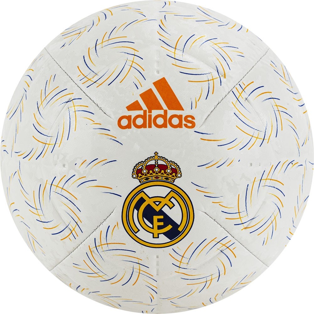 

Мячи футбольные Adidas, Adidas RM CLAB HOME (GU0221-5) Мяч футбольный 5