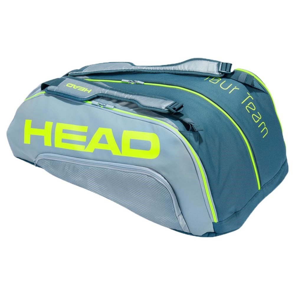 

Рюкзаки Head, Head TOUR TEAM EXTREME 12R MONSTERCOMBI Сумка-рюкзак Серый/Салатовый