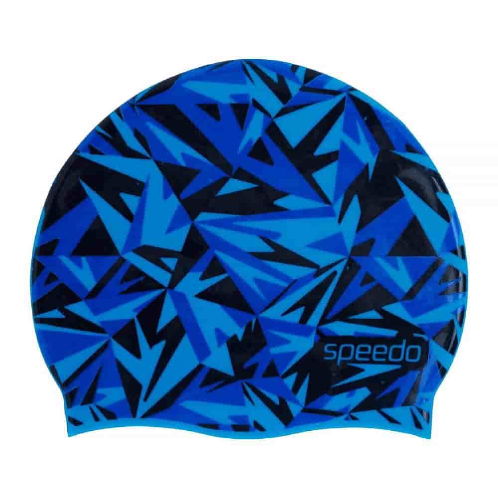 

Шапочки для плавания Speedo, Speedo BOOM SILICONE CAP JR Шапочка для плавания детская Темно-синий/Синий