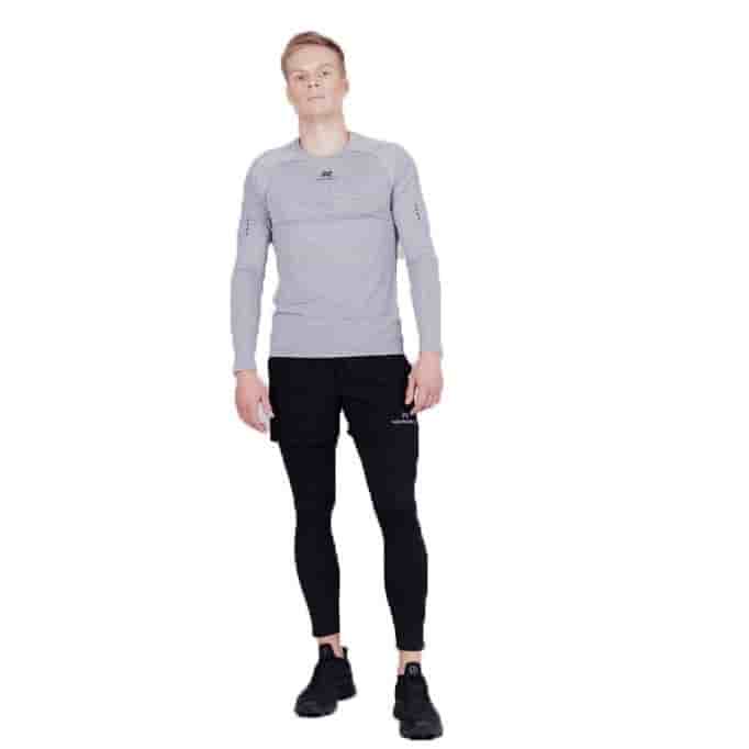 

Лонгсливы Nordski, Nordski PRO GREY Футболка с длинным рукавом Серый S