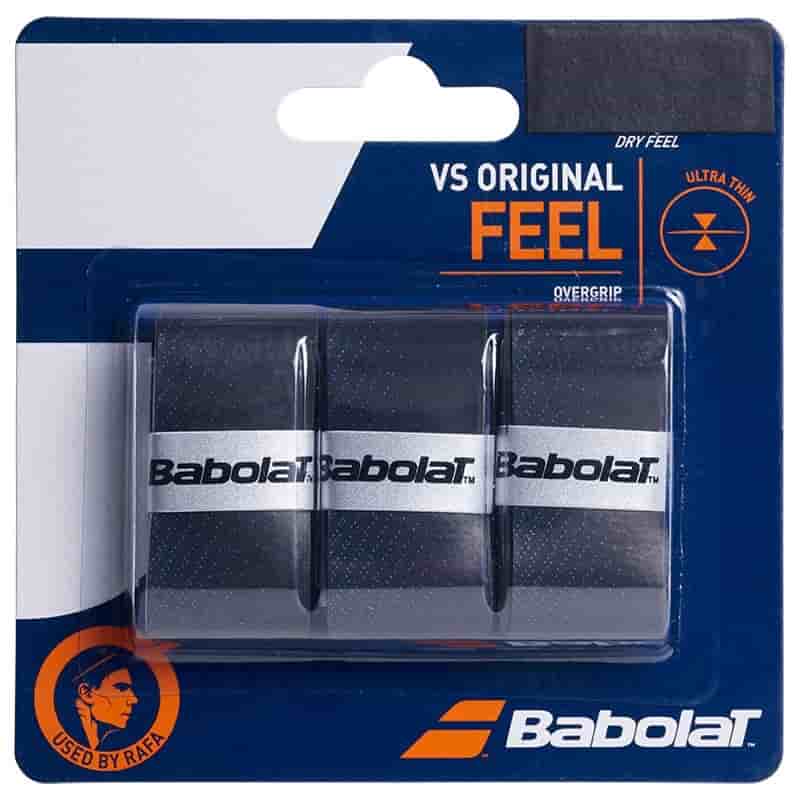 

Намотки Babolat, Babolat VS GRIP ORIGINAL X3 Овергрип Черный/Синий