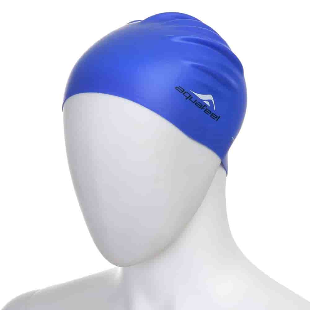 

Шапочки для плавания Fashy, Fashy SILICONE CAP AQUAFEEL Шапочка для плавания Синий/Белый