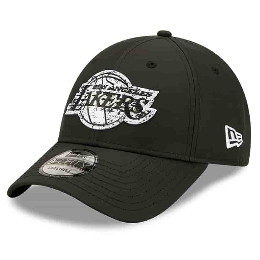 

Кепки New Era, New Era 9FORTY LA LAKERS BLACK Бейсболка Черный/Белый