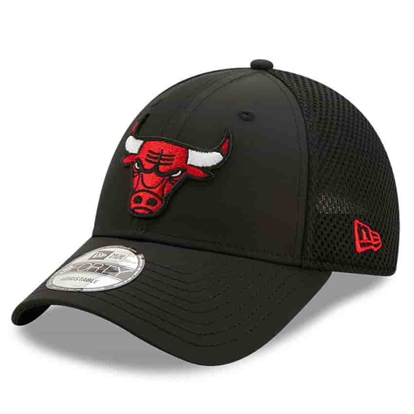 

Кепки New Era, New Era 9FORTY CHICAGO BULLS TEAM ARCH Бейсболка Черный/Красный/Белый