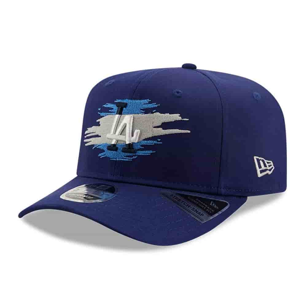 

Кепки New Era, New Era 9FIFTY LA DODGERS TEAR LOGO BLUE Бейсболка Темно-синий/Серый/Белый S/M