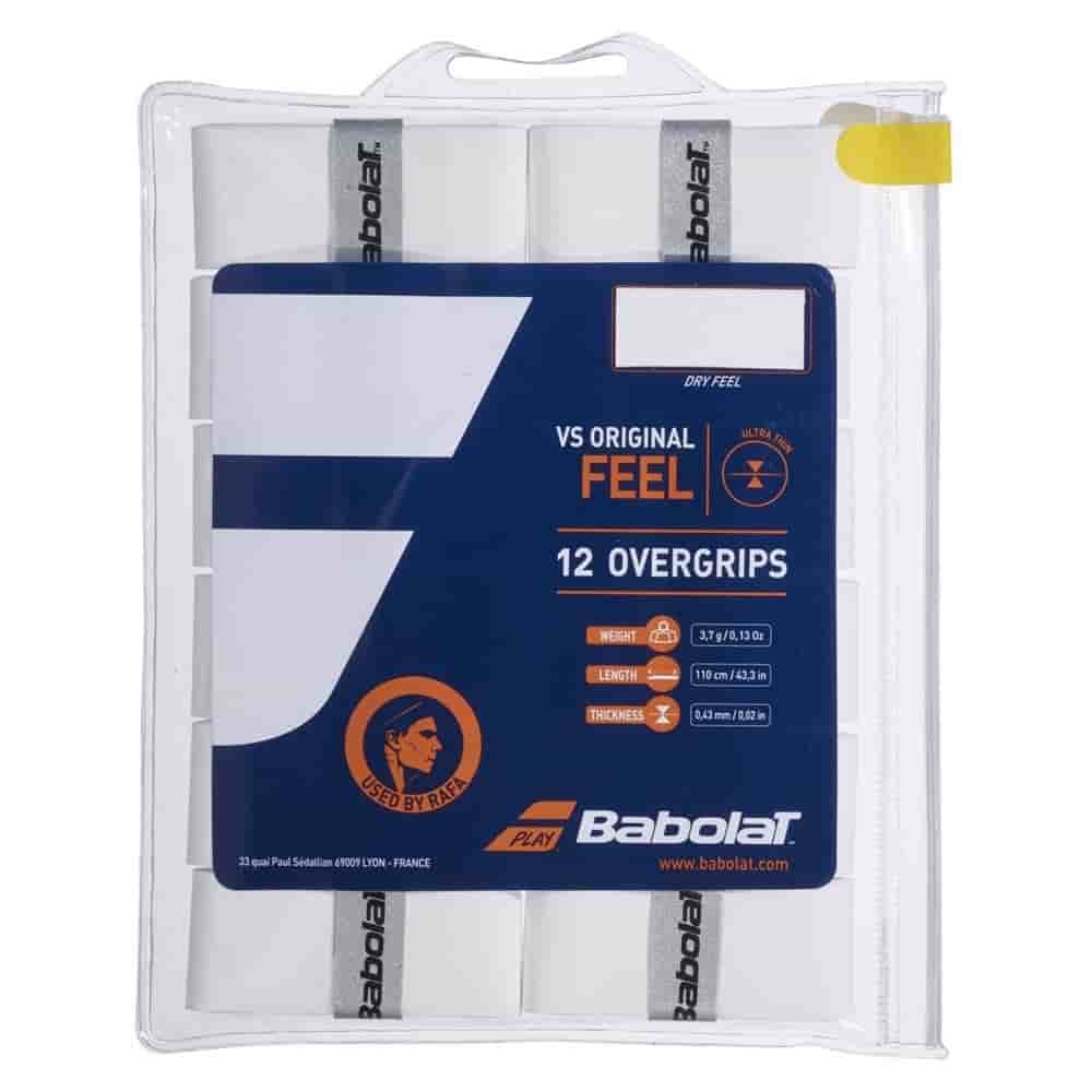 

Намотки Babolat, Babolat VS GRIP ORIGINAL X12 Овергрип Белый