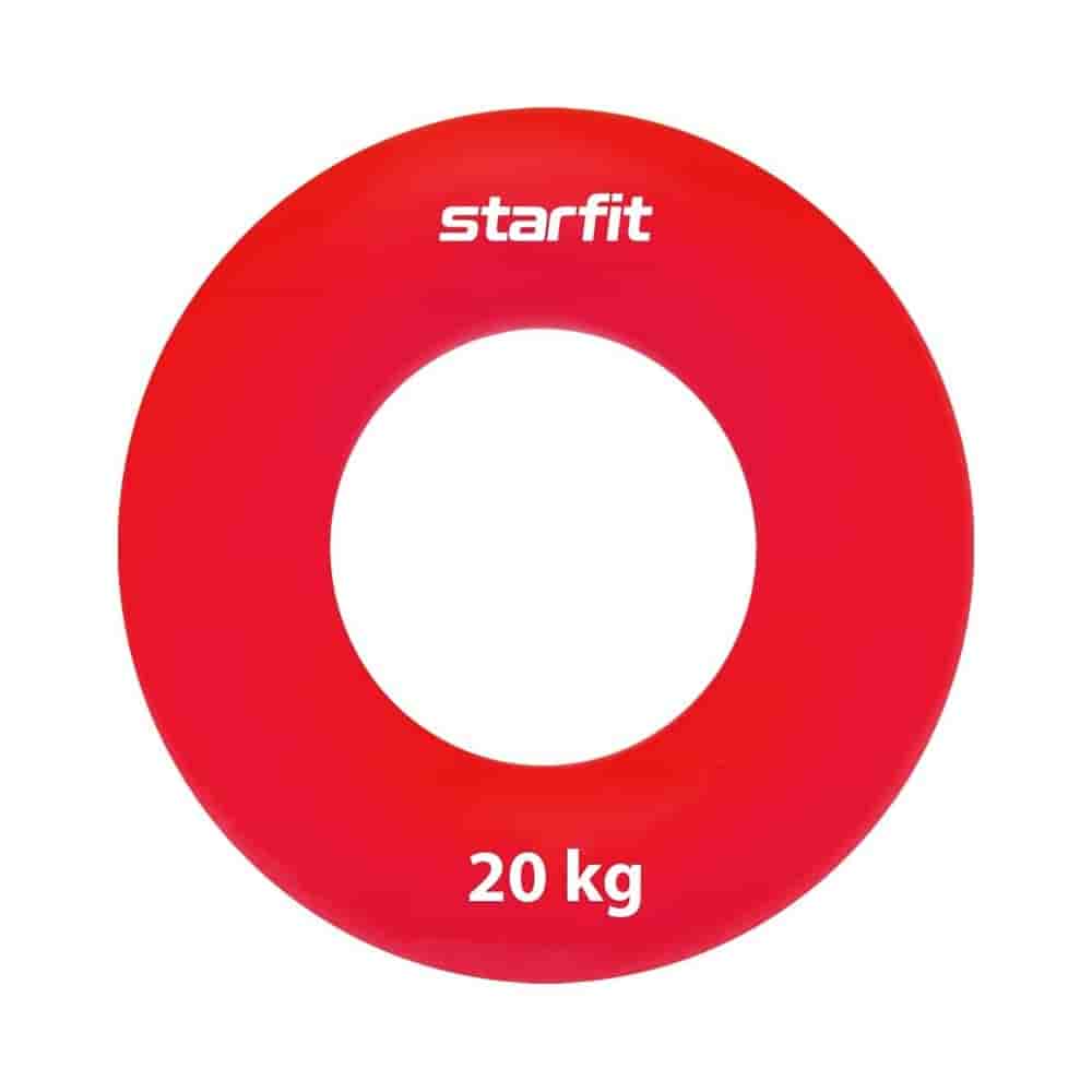 

Кистевой Starfit, Starfit ES-403 Эспандер кистевой Кольцо диаметр 7см силикогель 20кг Красный