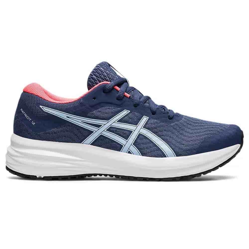 Asics PATRIOT 12 GS Кроссовки беговые детские Синий/Черный купить в  интернет-магазине экипировочного центра Kinash Sport