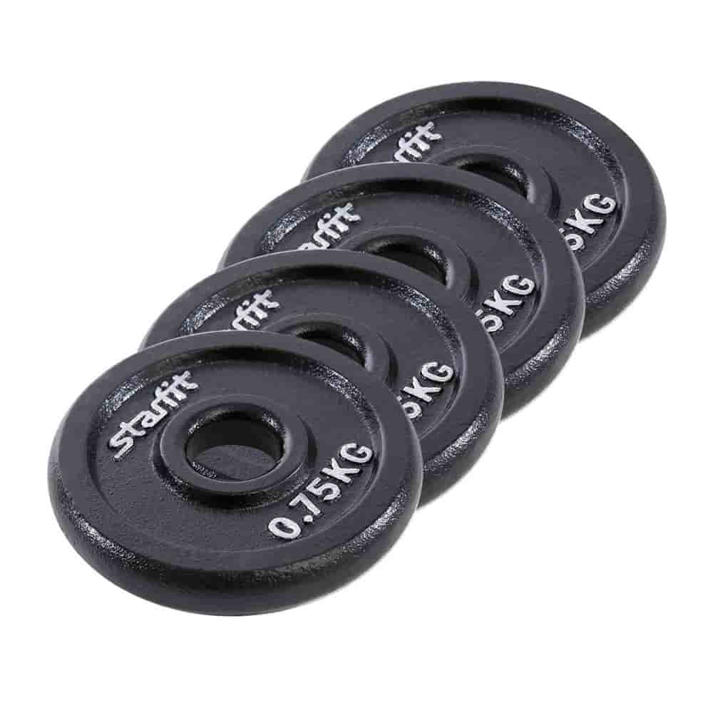

Разборные Starfit, Starfit BB-204-0,75 Диск чугунный (4 шт)