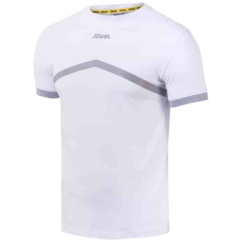 

Футболки игровые Jogel, Jogel JCT-1040-061 Футболка детская Белый/Серый YM