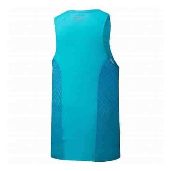 

Футболки, Майки, Поло, Топы Mizuno, Mizuno AERO TANK Майка беговая Голубой M