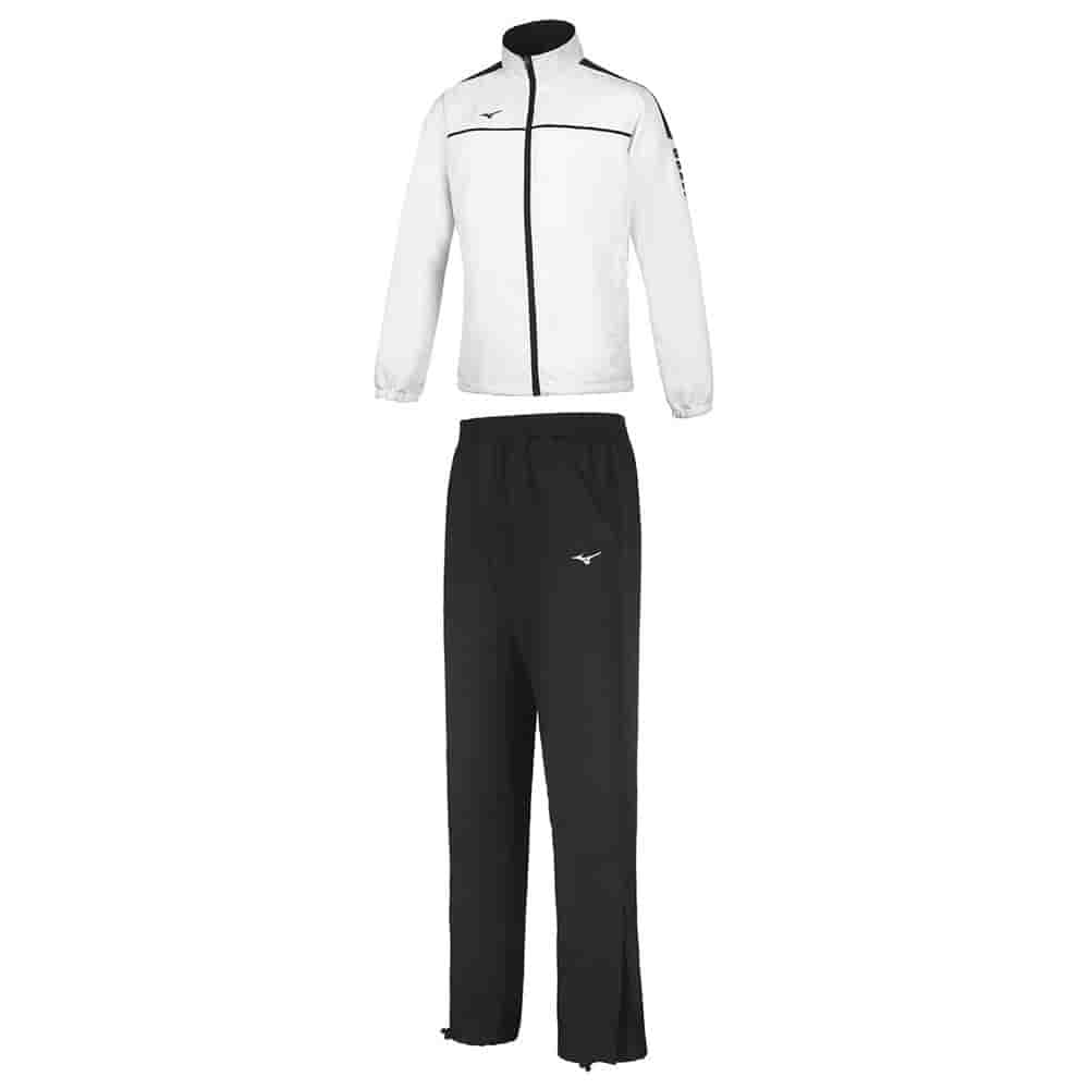 Mizuno MICRO TRACKSUIT Костюм спортивный Белый/Черный купить в  интернет-магазине экипировочного центра