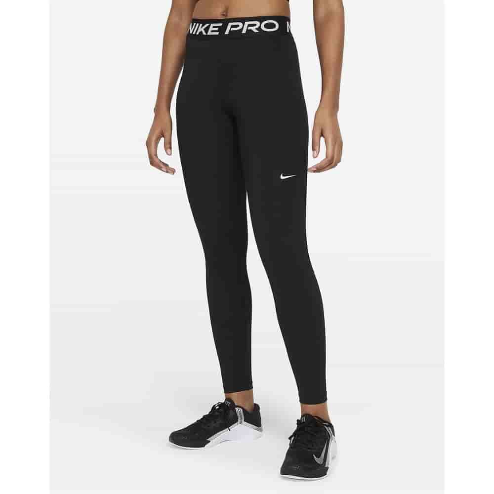 Nike PRO 365 TIGHT (W) Тайтсы беговые женские Черный/Белый купить в  интернет-магазине экипировочного центра Kinash Sport