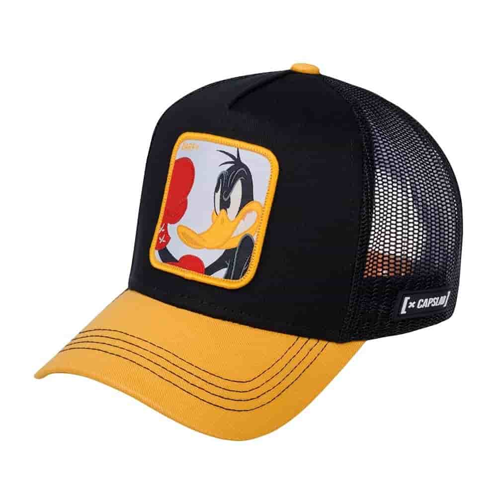 Capslab LOONEY TUNES DAFFY DUCK Бейсболка Черный/Желтый купить в