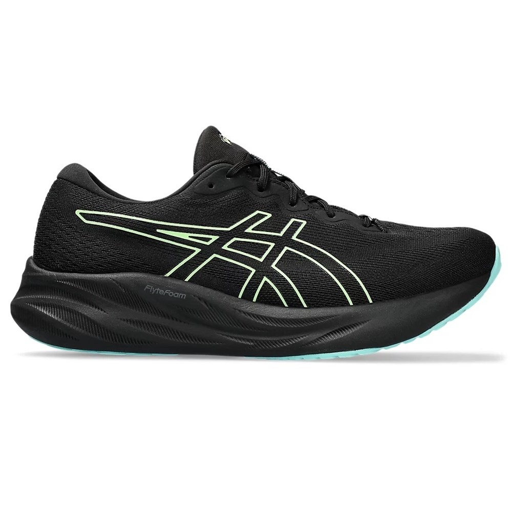 Asics GEL-PULSE 15 G-TX Кроссовки беговые Черный/Зеленый купить в  интернет-магазине экипировочного центра