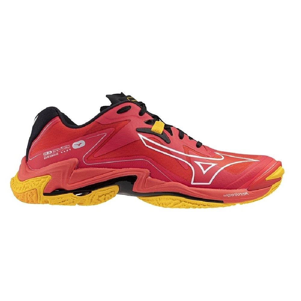 Mizuno WAVE LIGHTNING Z8 Кроссовки волейбольные Красный/Желтый