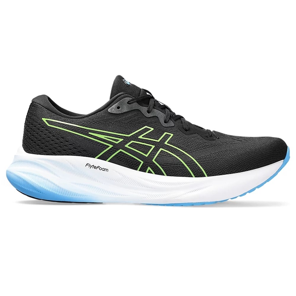 Asics GEL-PULSE 15 Кроссовки беговые Черный/Зеленый