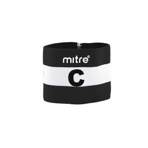 Mitre CAPTAIN ARMBAND Капитанская повязка Черный/Белый - фото 141941