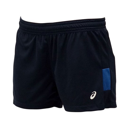 Asics SHORT (W) Шорты игровые волейбольные женские Темно-синий/Синий - фото 142337