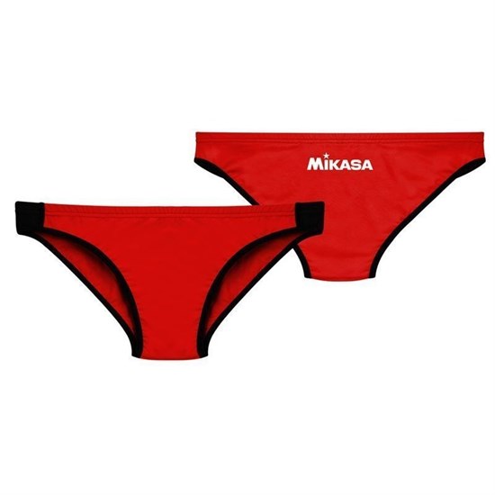 Mikasa MT6052 Плавки для пляжного волейбола женские Красный/Черный - фото 143443