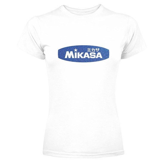 Mikasa MANICA CORTA Футболка Белый/Синий - фото 152135