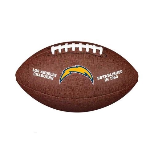 Wilson NFL TEAM LOGO (WTF1748XBLAC) Мяч для американского футбола - фото 155024